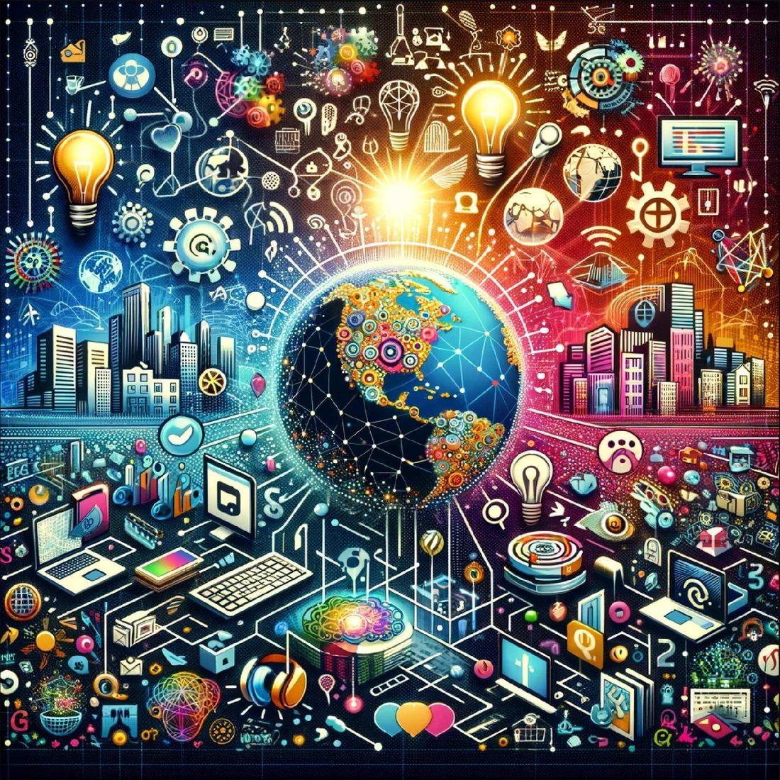 Module cover image for the Introduction to computers and technology 2 module